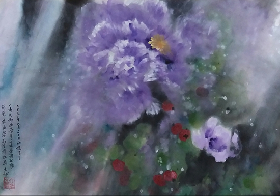 實力派書畫家何秋靜2018年有獎明信片即將發行 實力派書畫家何秋靜2018年有獎明信片即將發行